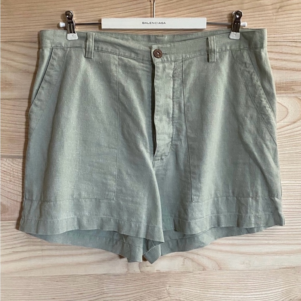 PATAGONIA HEMP HIGH RISE BUTTON FLY SHORTS